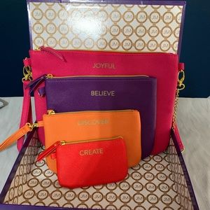 Jm Collection Set 4 handbags. New